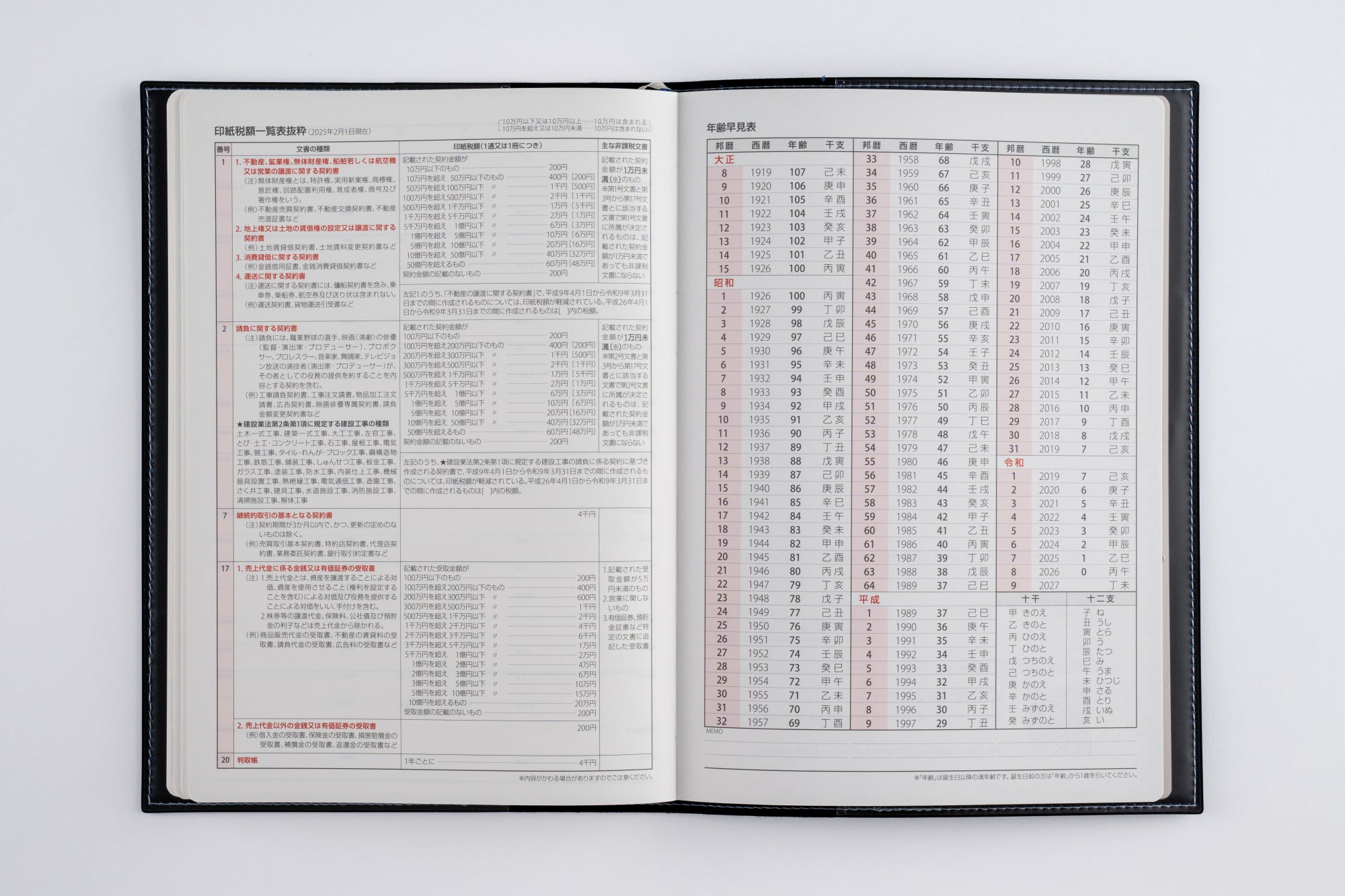 [No.471]デスクダイアリー【紺】