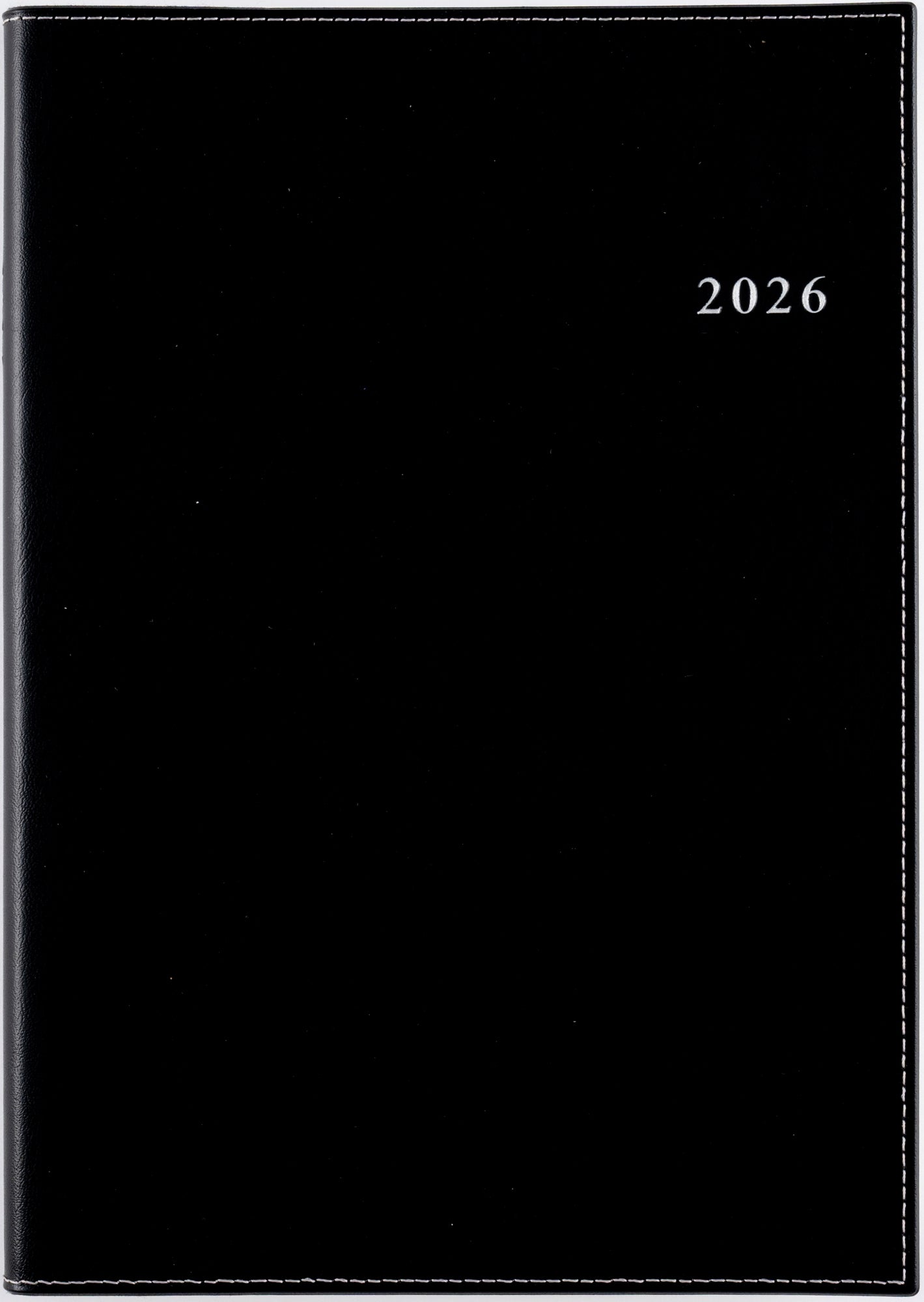 [No.473]デスクダイアリー セッテ【黒】 2026年版1月始まり