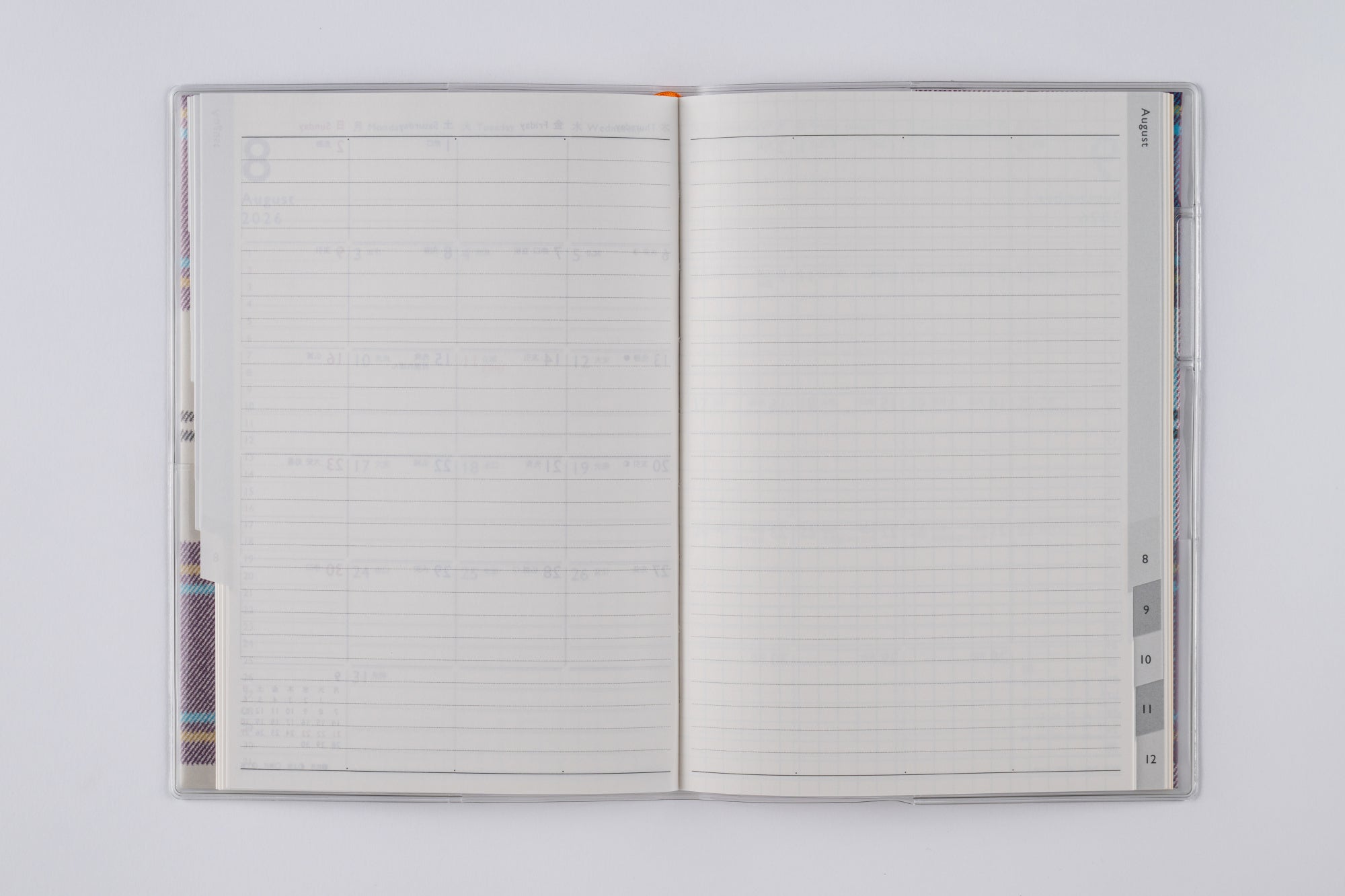 [No.387]クレール インデックス 4 月曜始まり