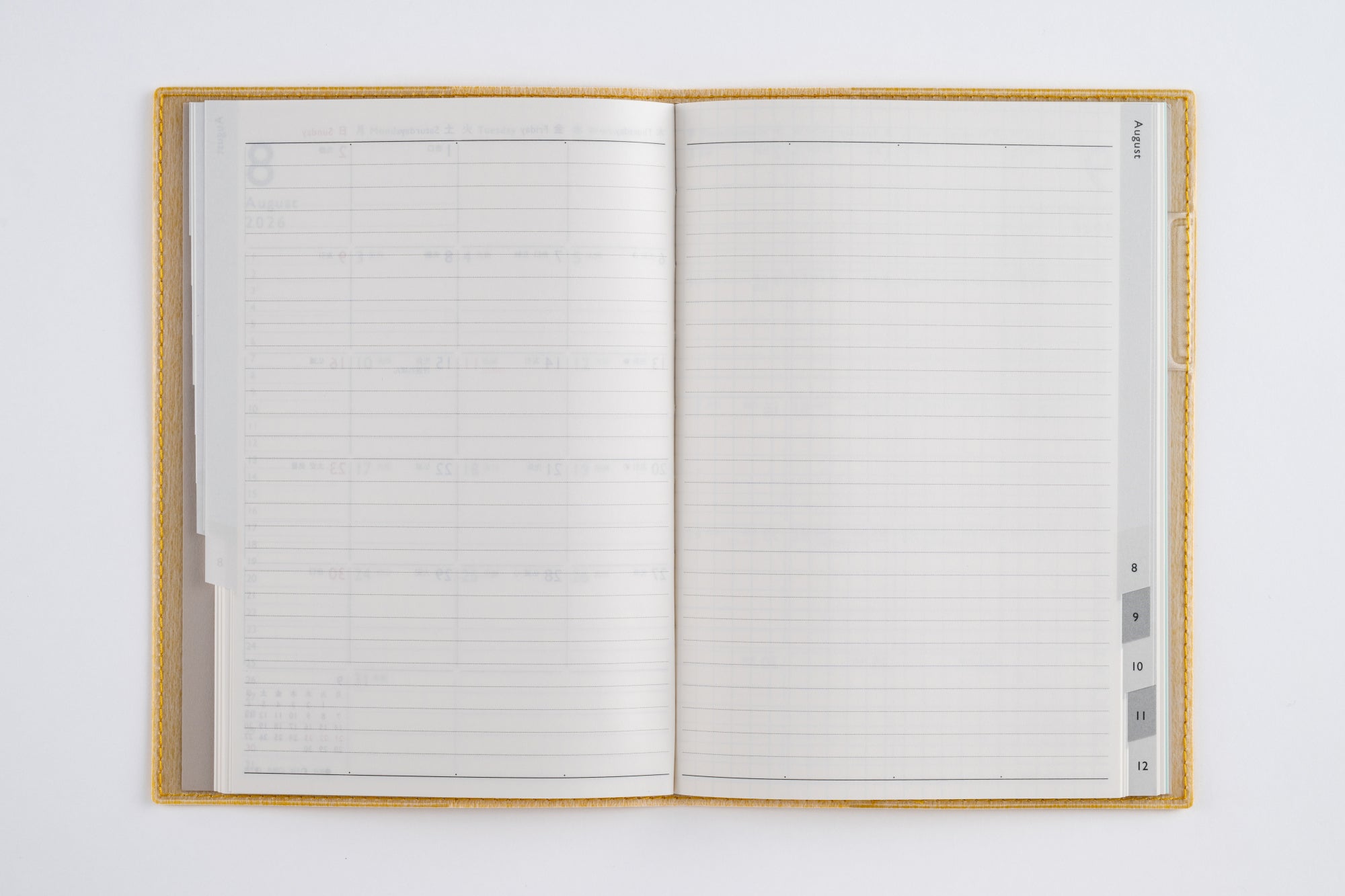 [No.495]ディアクレール® 4 月曜始まり【イエロー】