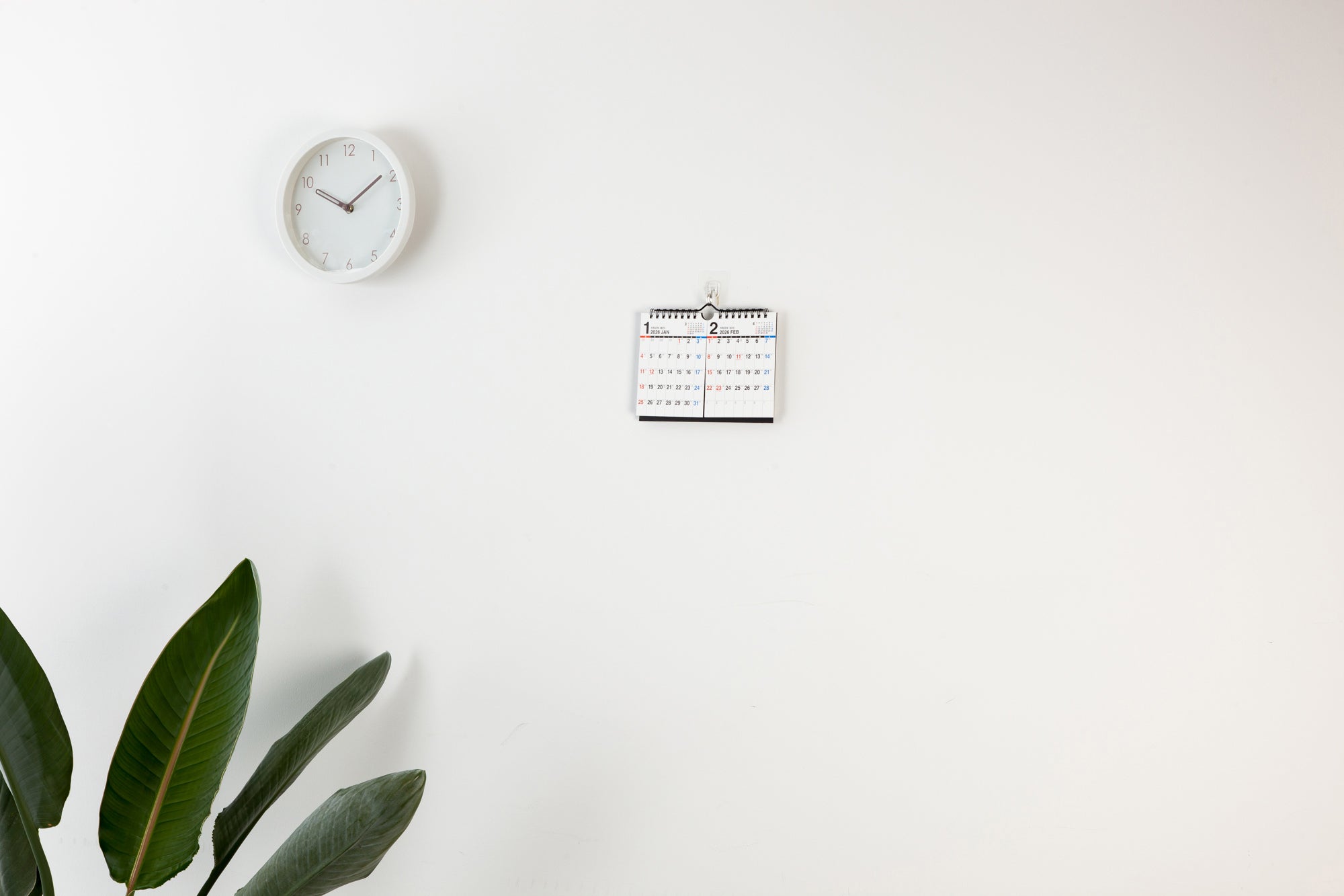 [No.E167]エコカレンダー壁掛・卓上兼用（2ヵ月一覧）