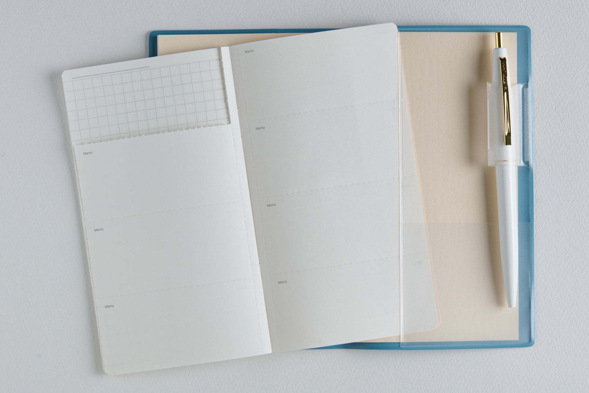 [No.667]リベル インデックス 7  月曜始まり【ペールブルー】