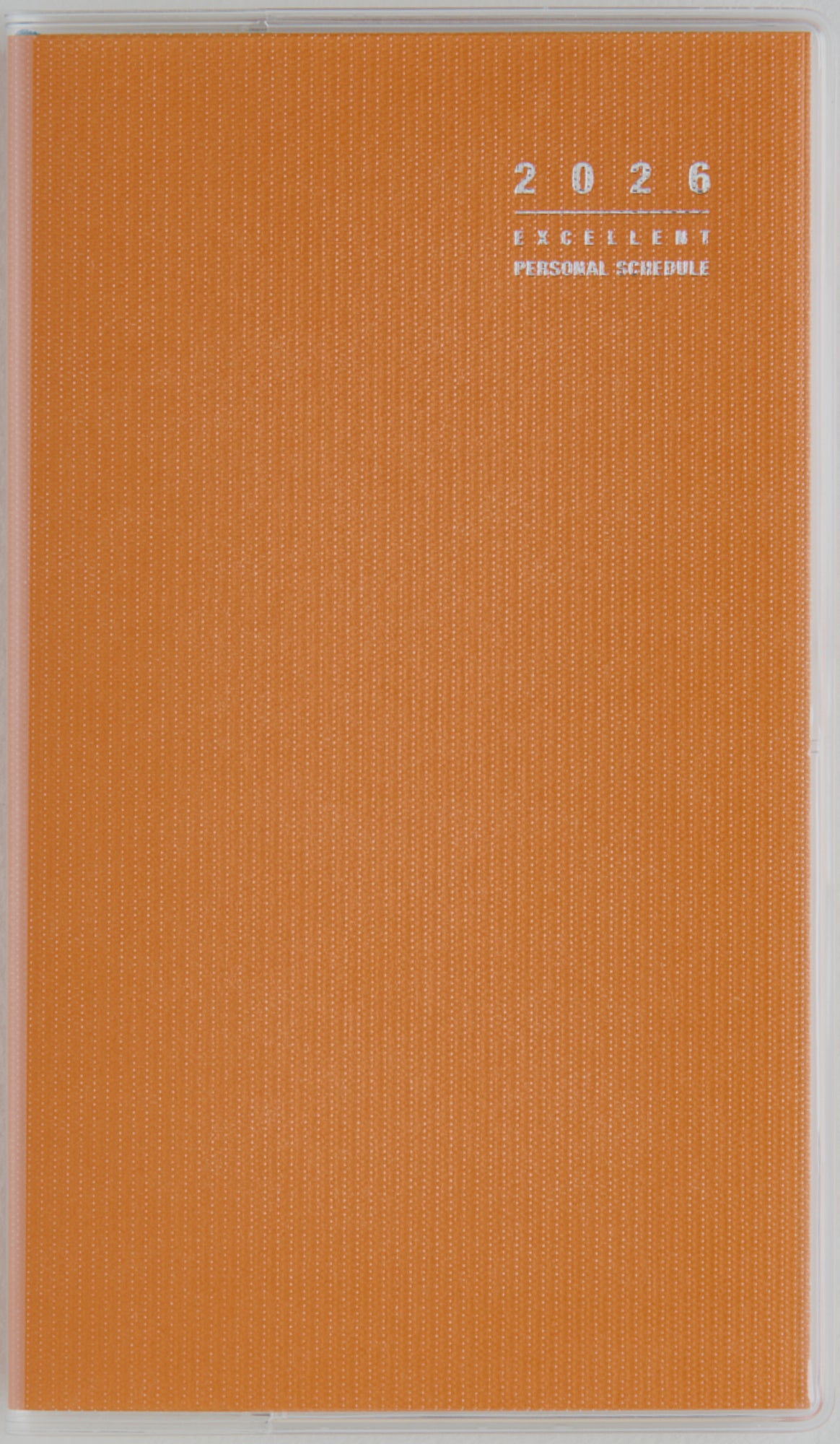 [No.668]リベル インデックス 8  月曜始まり【タンジェリン・オレンジ】