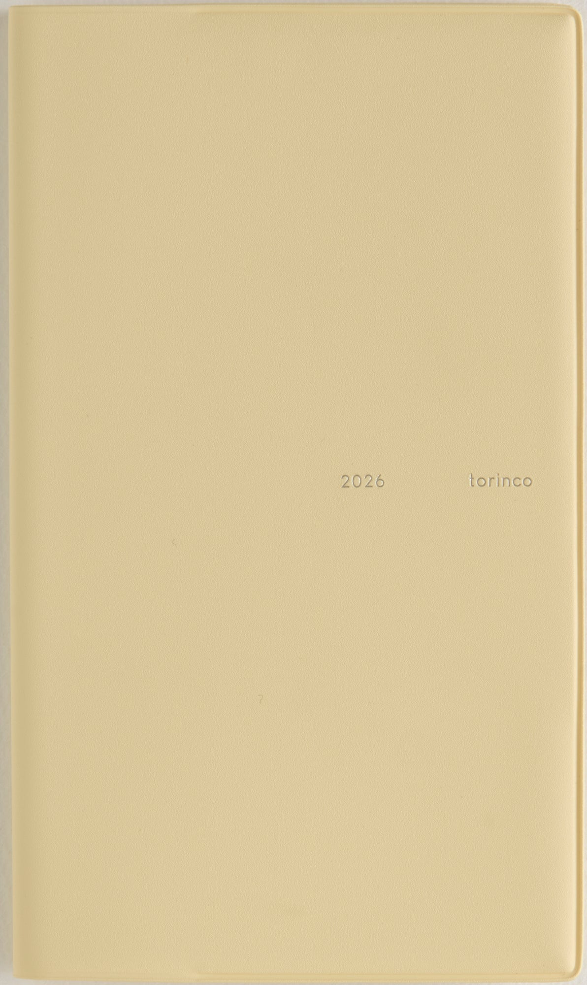 [No.733]torinco® 3【バターイエロー】 2026年度版4月始まり