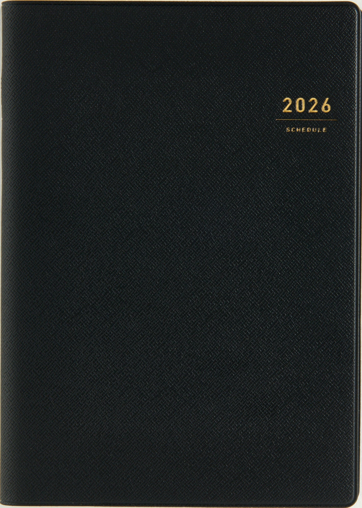 [No.914]デスクダイアリー【黒】 2026年度版4月始まり