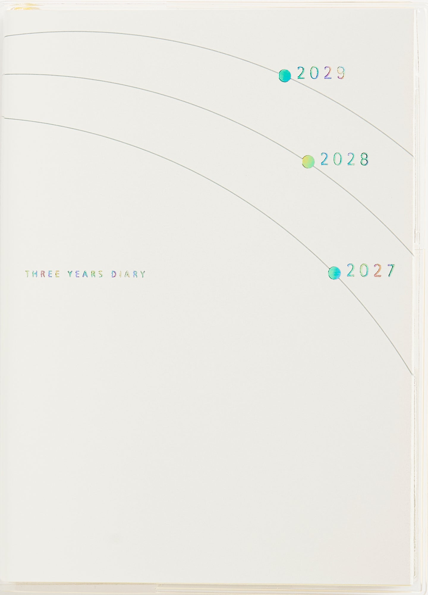 [No.5] 3年日記 pocket 2027年版1月始まり