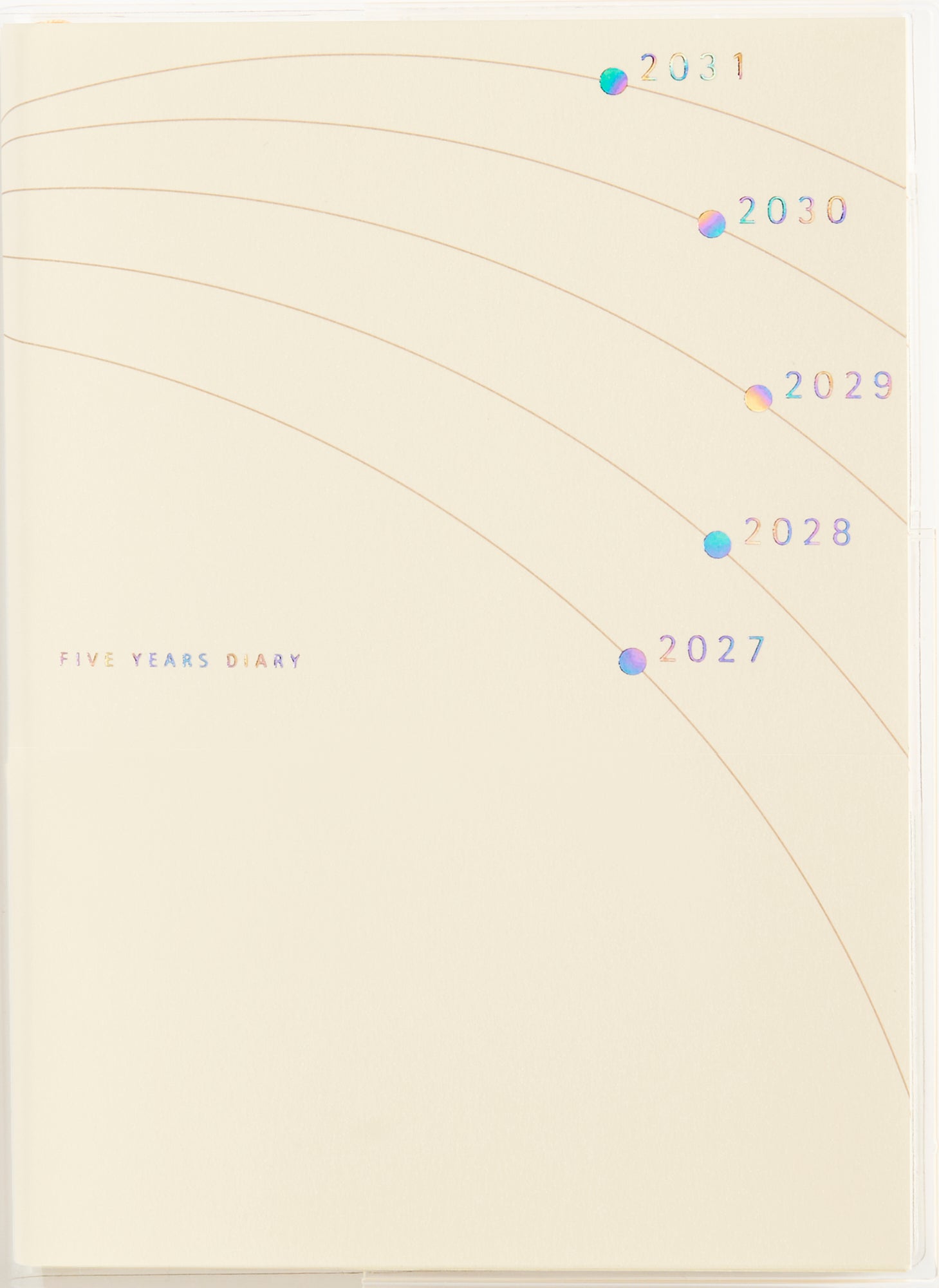 [No.6] 5年日記 pocket 2027年版1月始まり