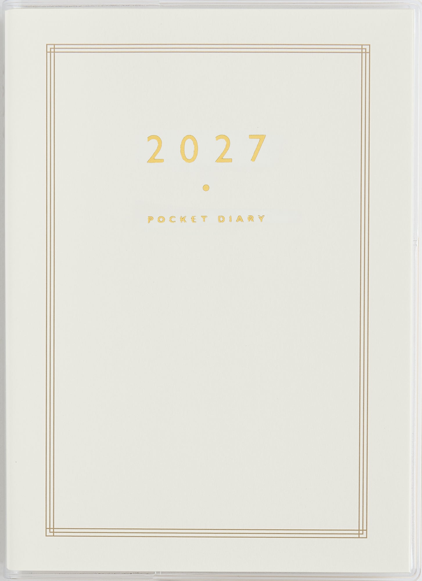 [No.8] ポケットダイアリー（1ページ1日タイプ） 2027年版1月始まり