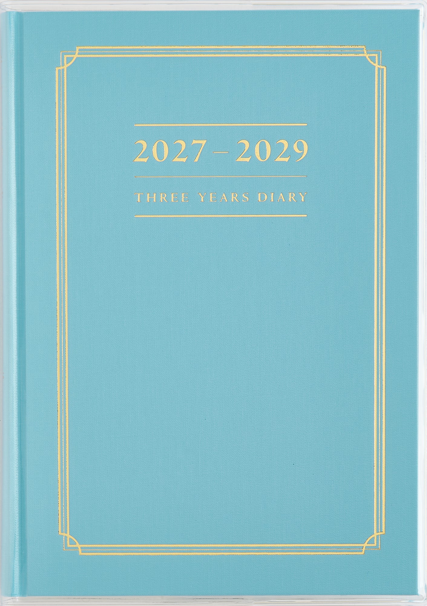 [No.13] 3年横線当用新日記 【ブルー】 2027年版1月始まり