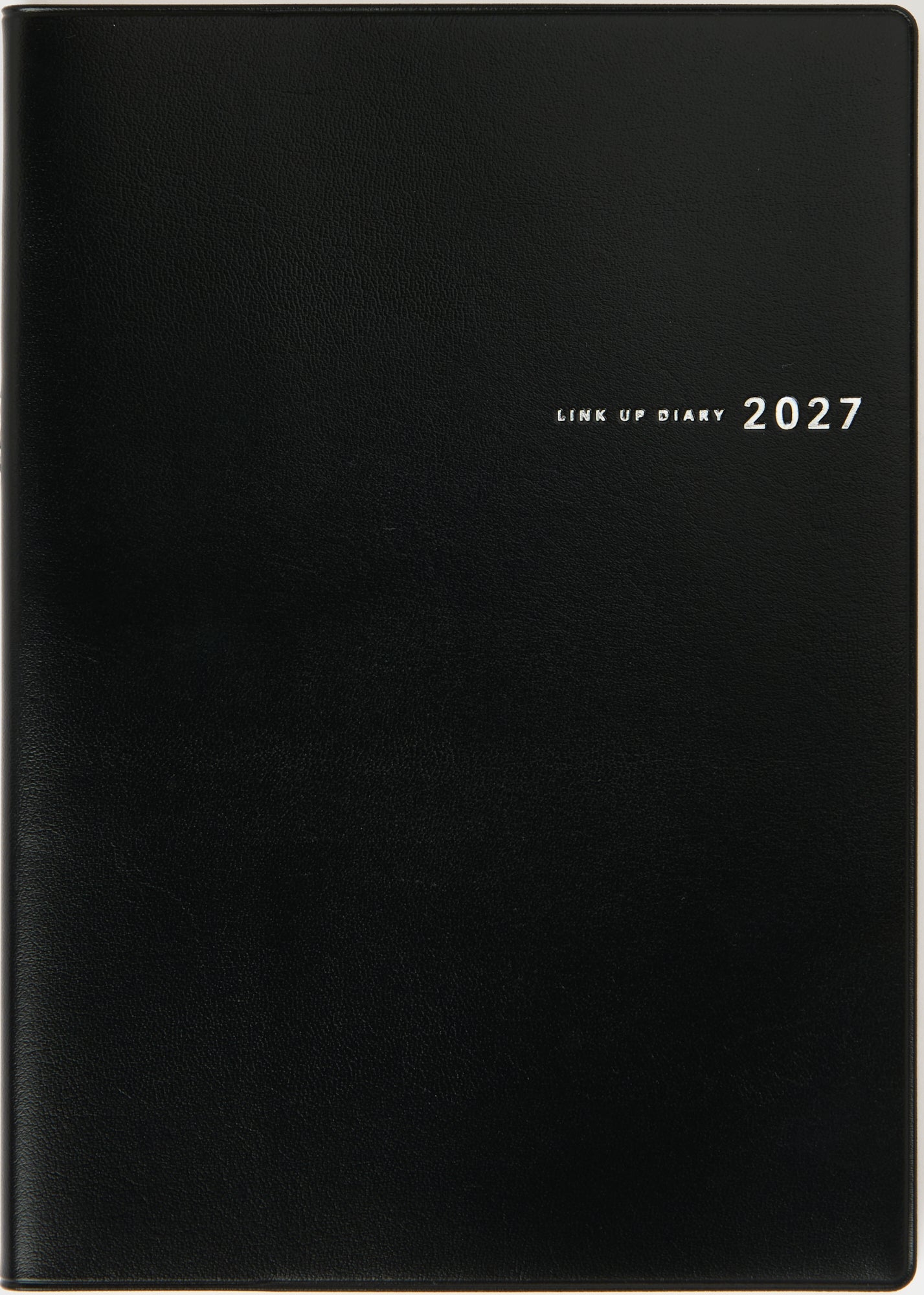 [No.60] デスクダイアリー 【黒】 2027年版1月始まり