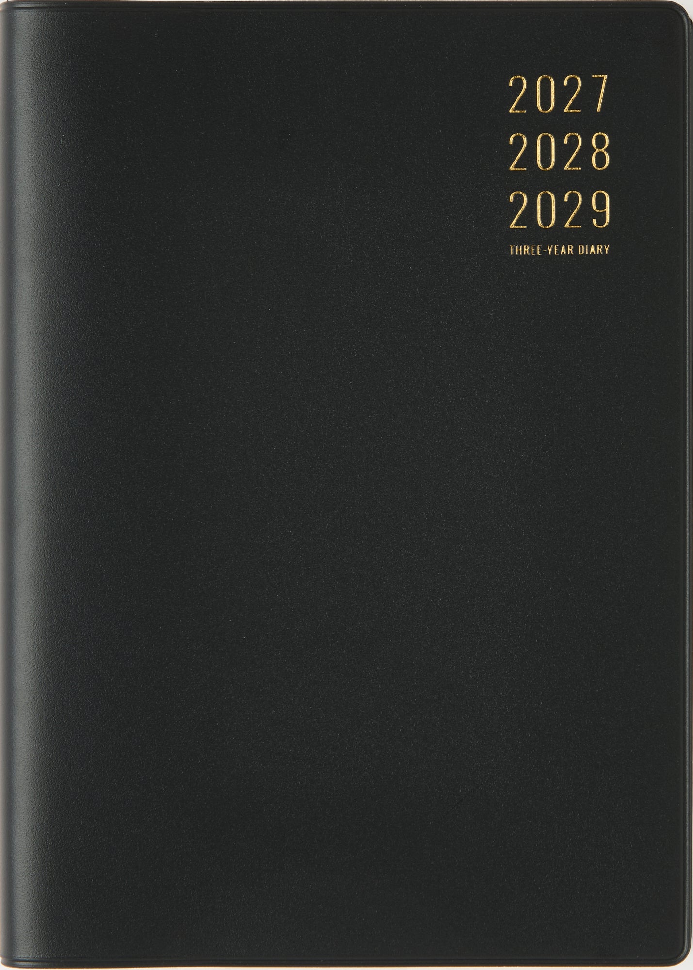 [No.84] 3年卓上ニューダイアリー 【黒】 2027年版1月始まり