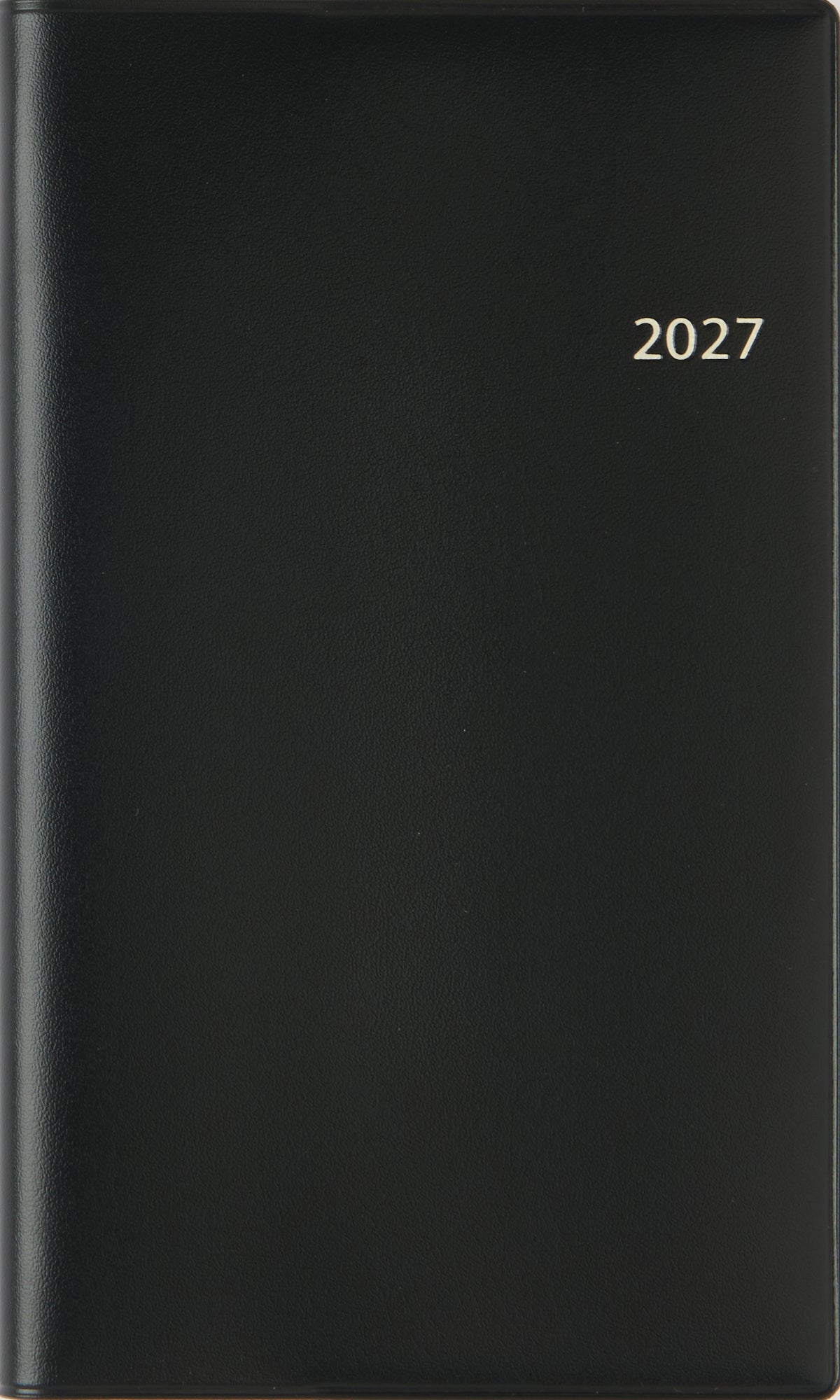 [No.105] ニューダイアリー アルファ 11 【黒】 2027年版1月始まり