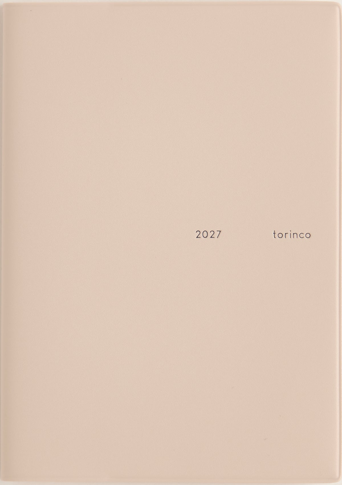 [No.586] torinco® 5 【ピンクベージュ】 2027年版1月始まり