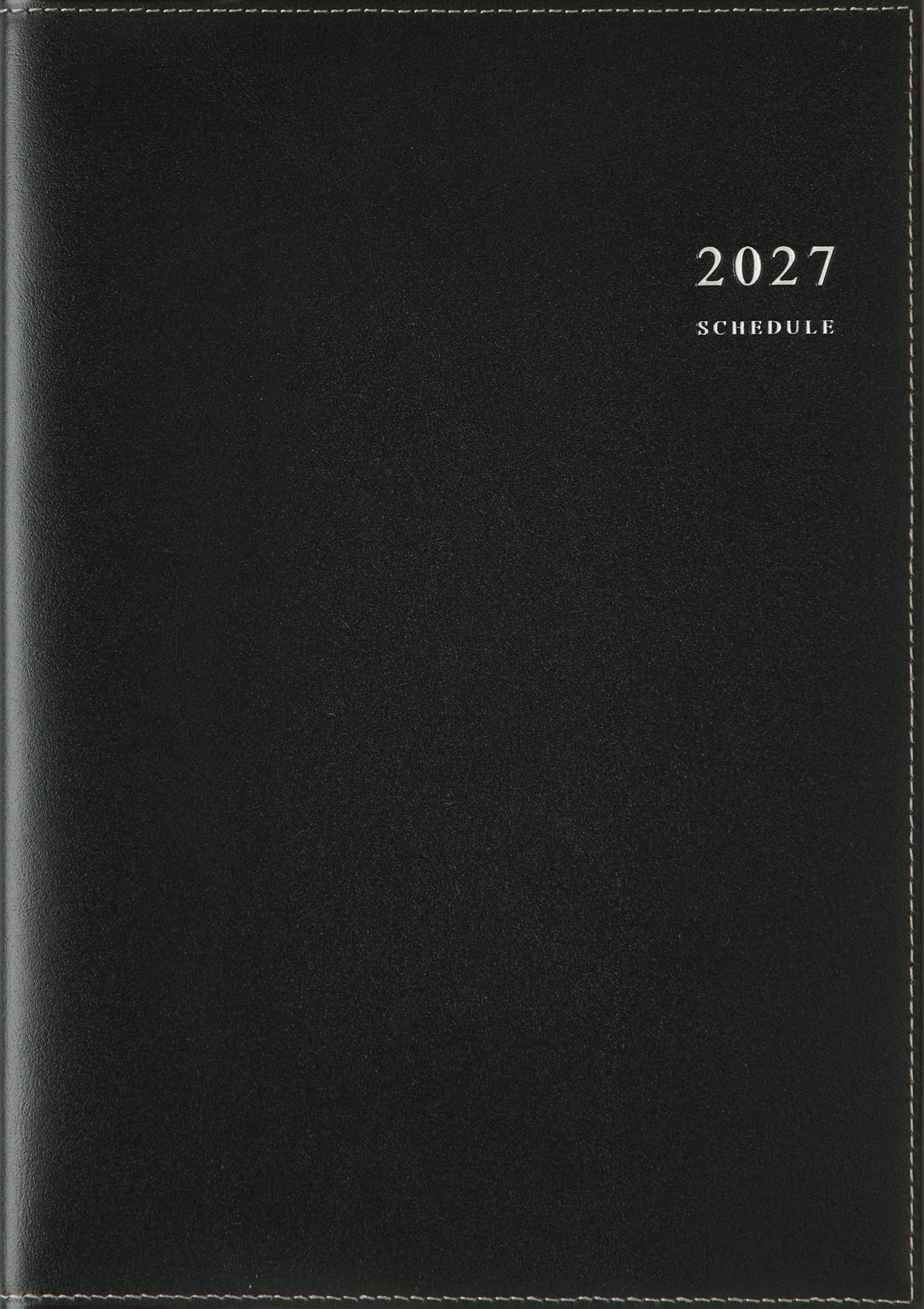 [No.473] デスクダイアリー セッテ 【黒】 2027年版1月始まり
